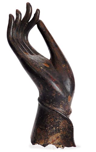 Ayutthava Bronze Hands of Buddha