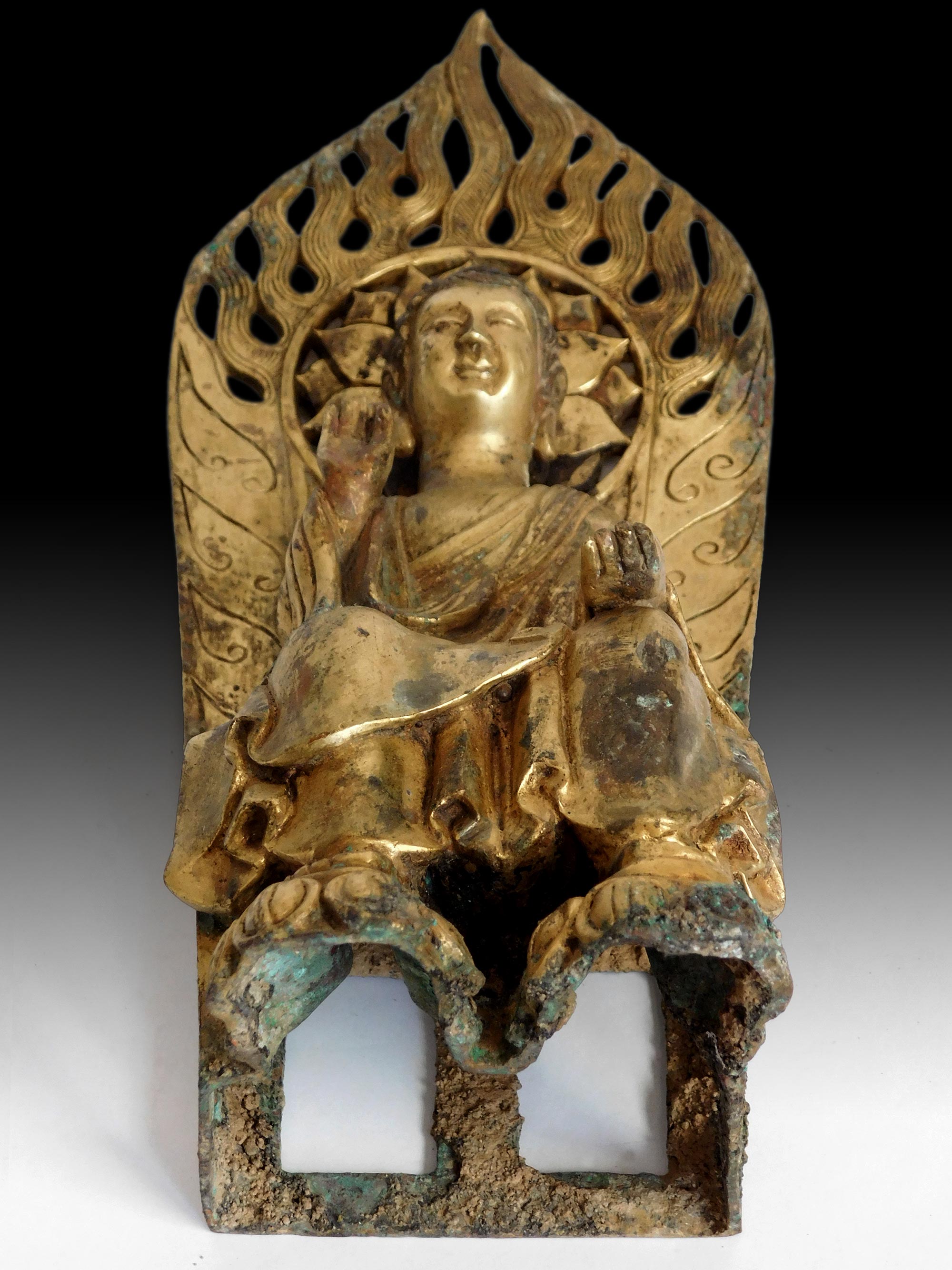 Gilt Bronze Wei Dynasty Maitreya