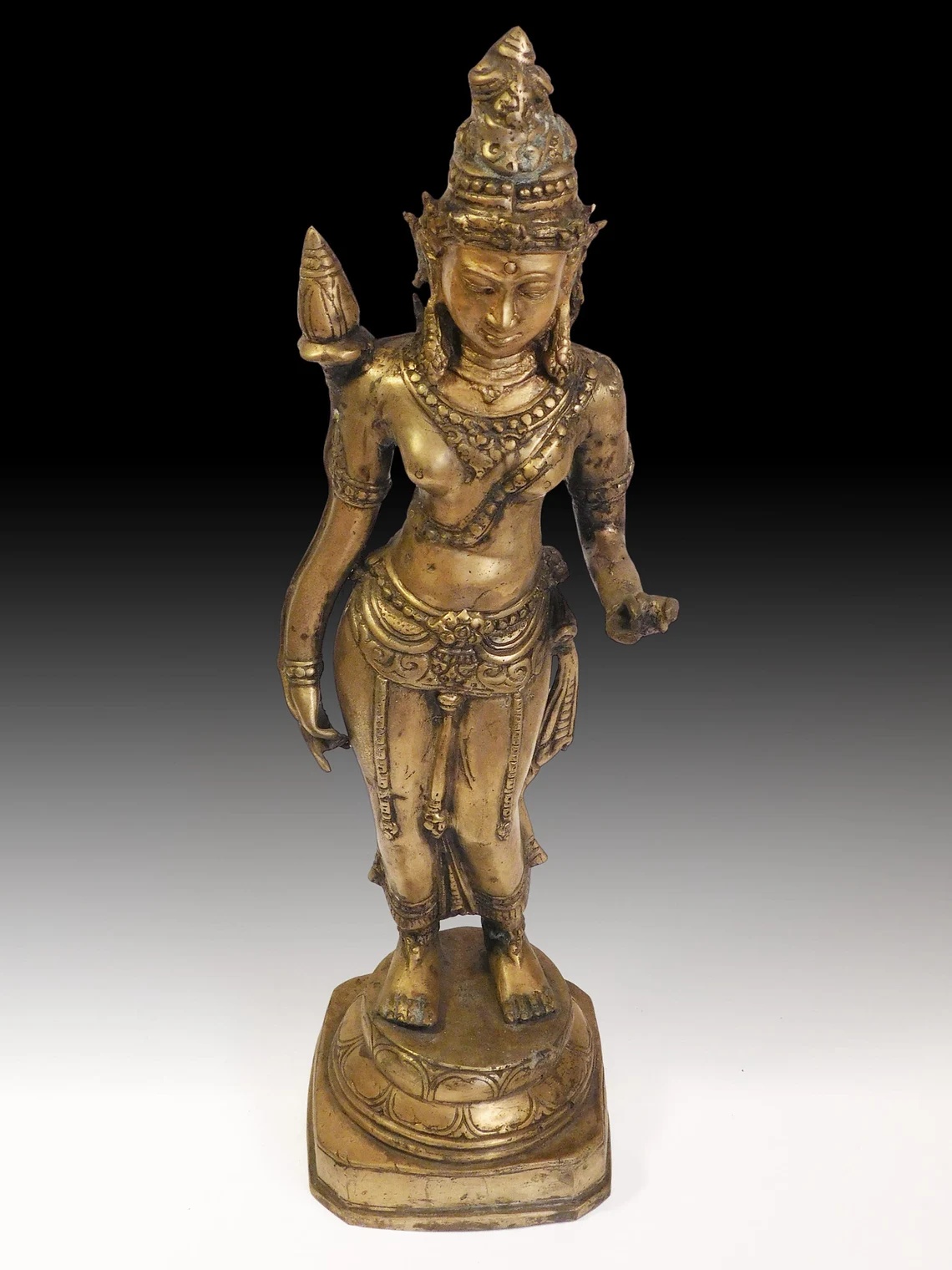 Vintage Javanese Goddess Statue