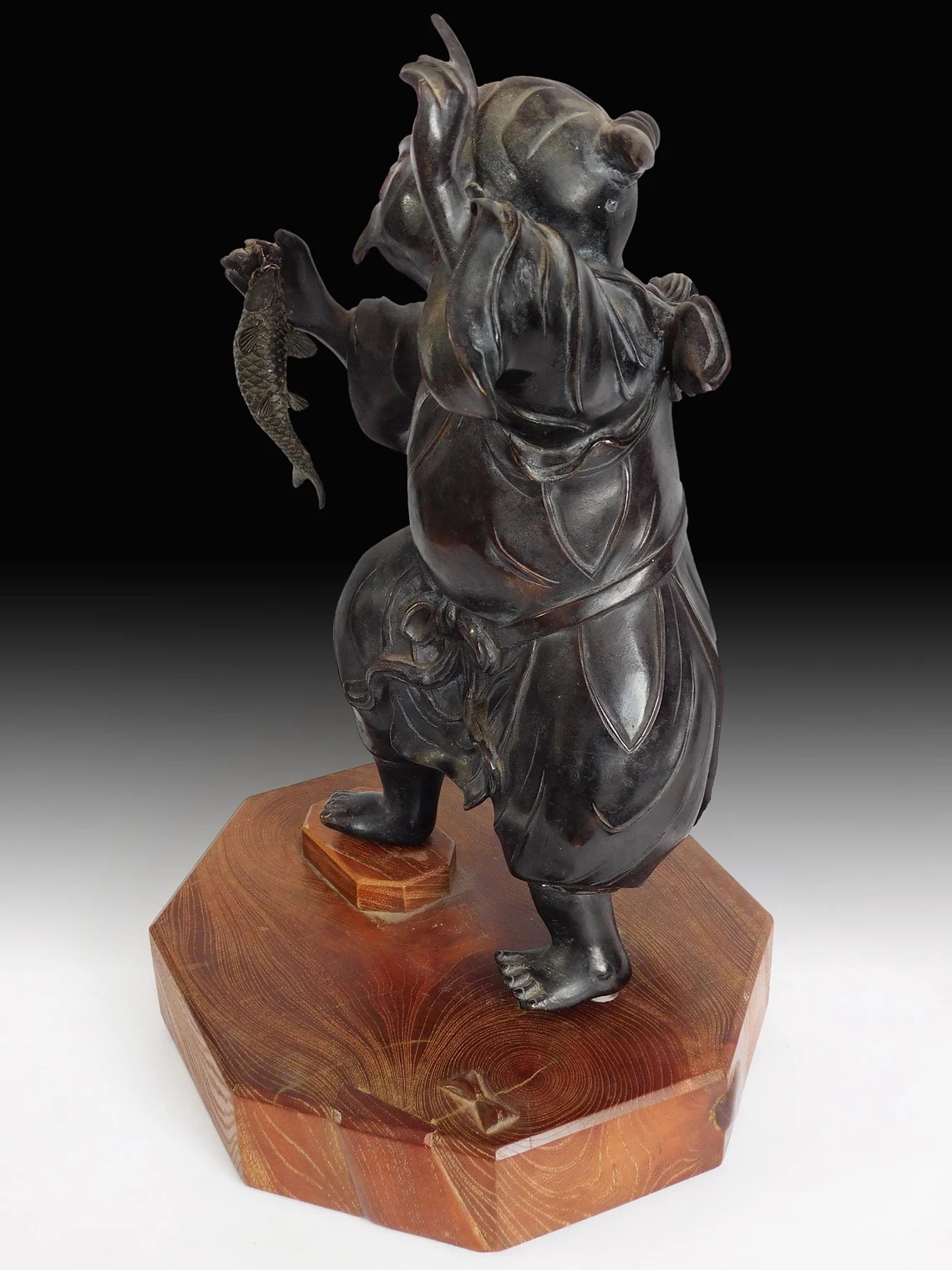 Bronze Ebisu Okimono
