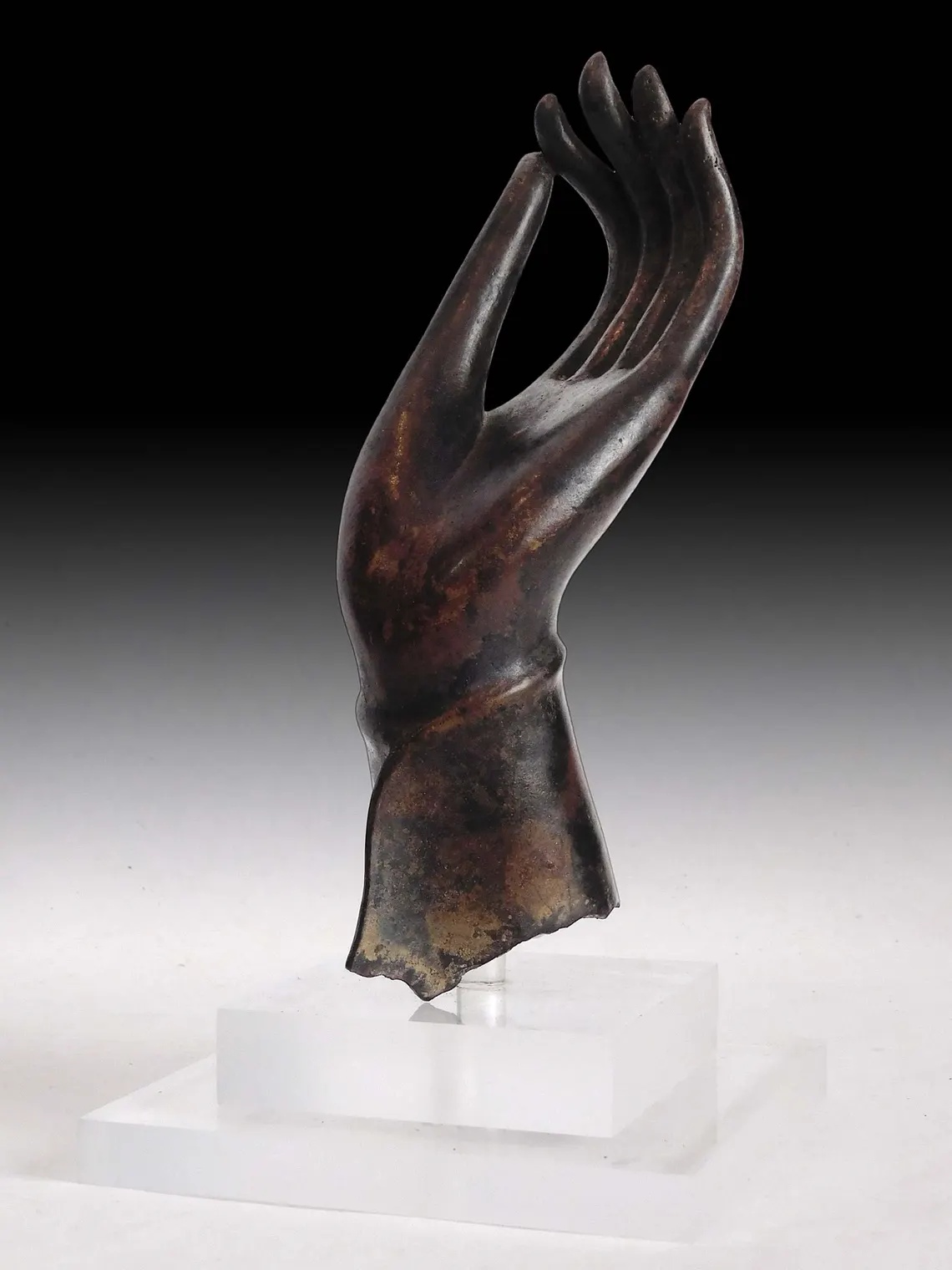 Antique Siam Bronze Statue