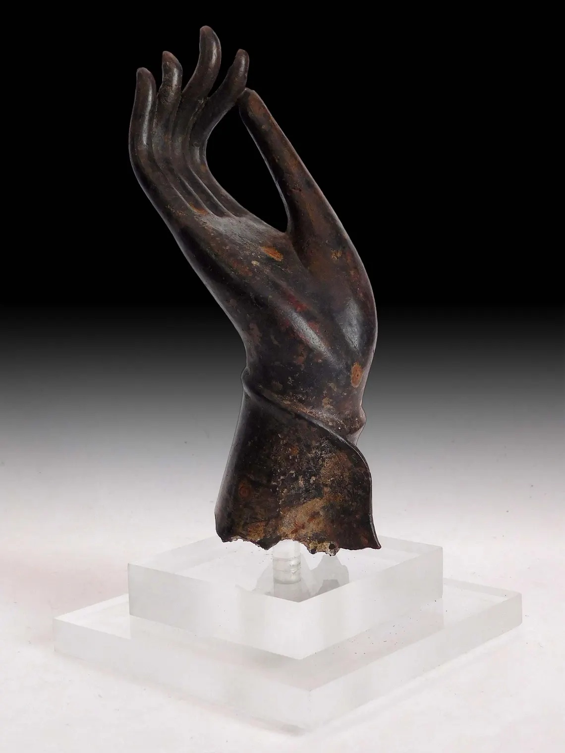 Antique Siam Bronze Statue