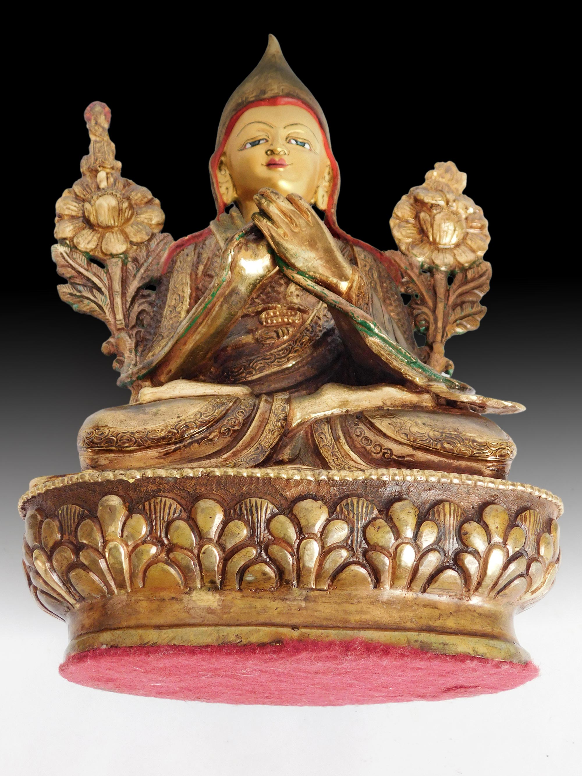 Tsongkhapa Bronze Statue
