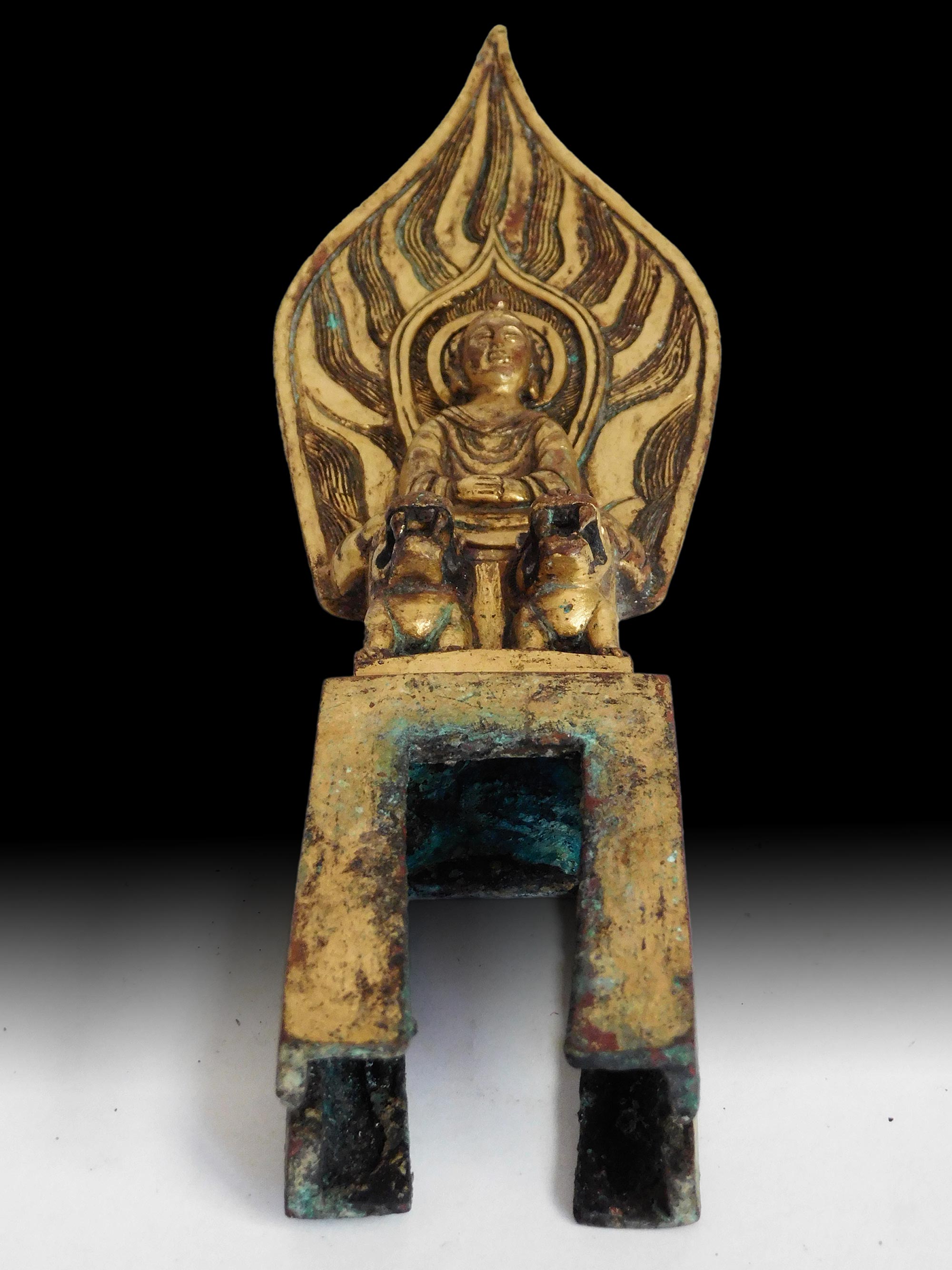 Gilt Bronze Votive Buddha Statue