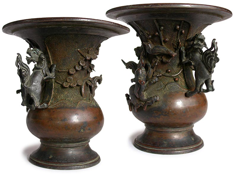 Edo Bronze Shishi Koro