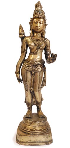 Javanese Bronze Dewi Goddess