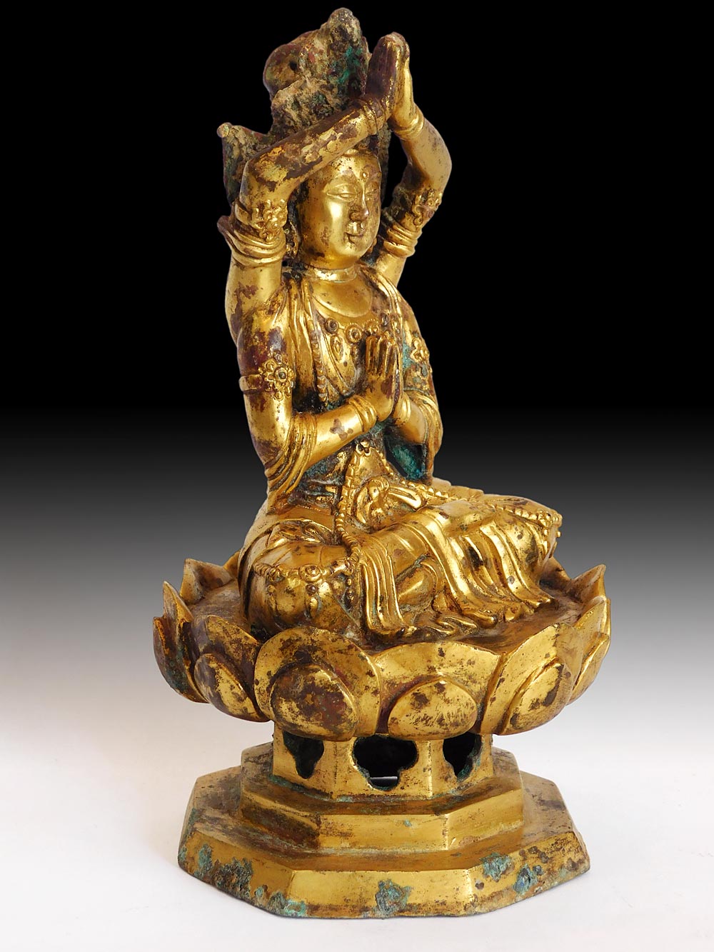 Antique Japanese Bronze Okimono