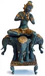 Goddess-Shachi on Elephant