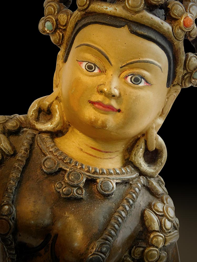 Mahadeva Uma Devi closeup