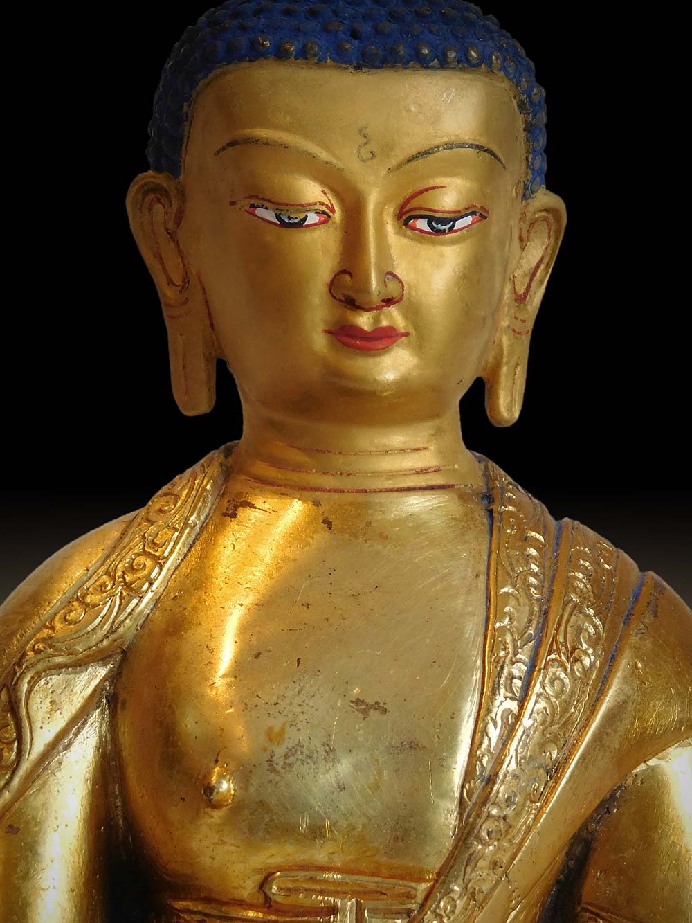 Gilt Bronze Bhaisajyaguru