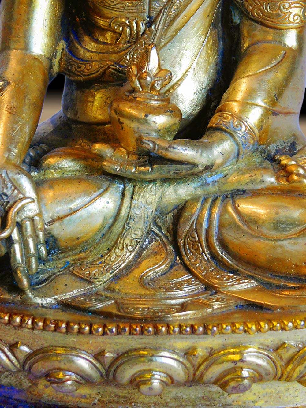 Gilt Bronze Bhaisajyaguru