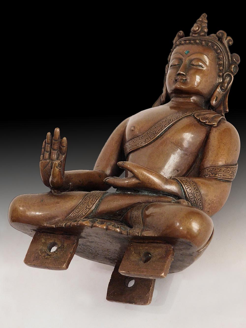 Antique Tibetan Wisdom Buddha
