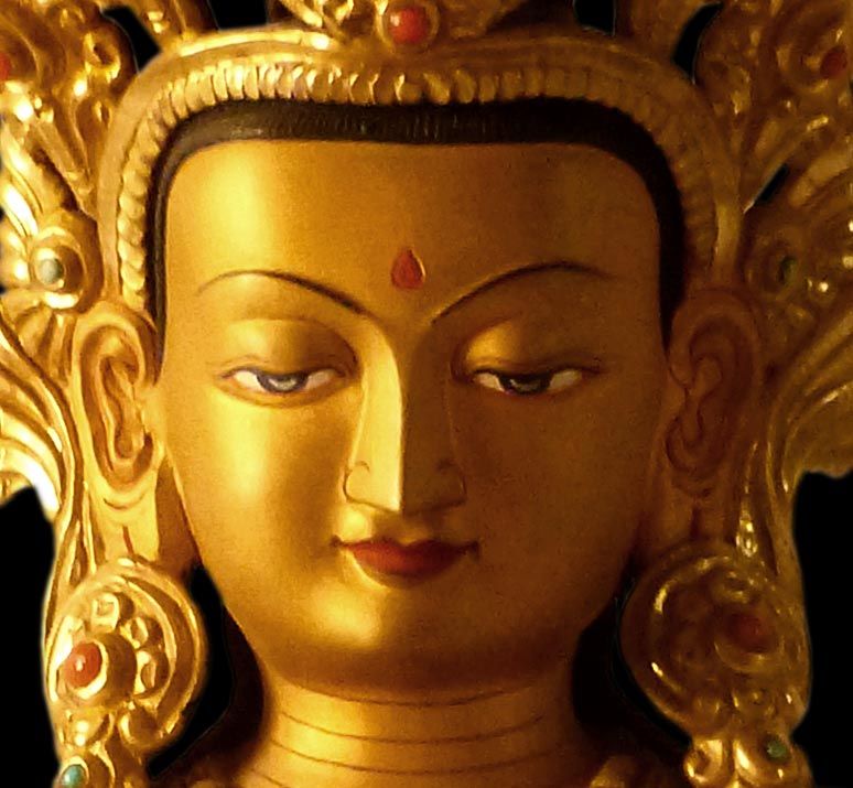 Vajrasattva close-up