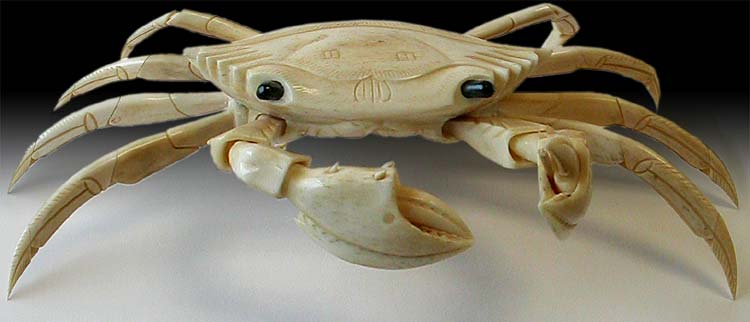 Articulated Crab Okimono