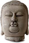 Marble Head of Buddha