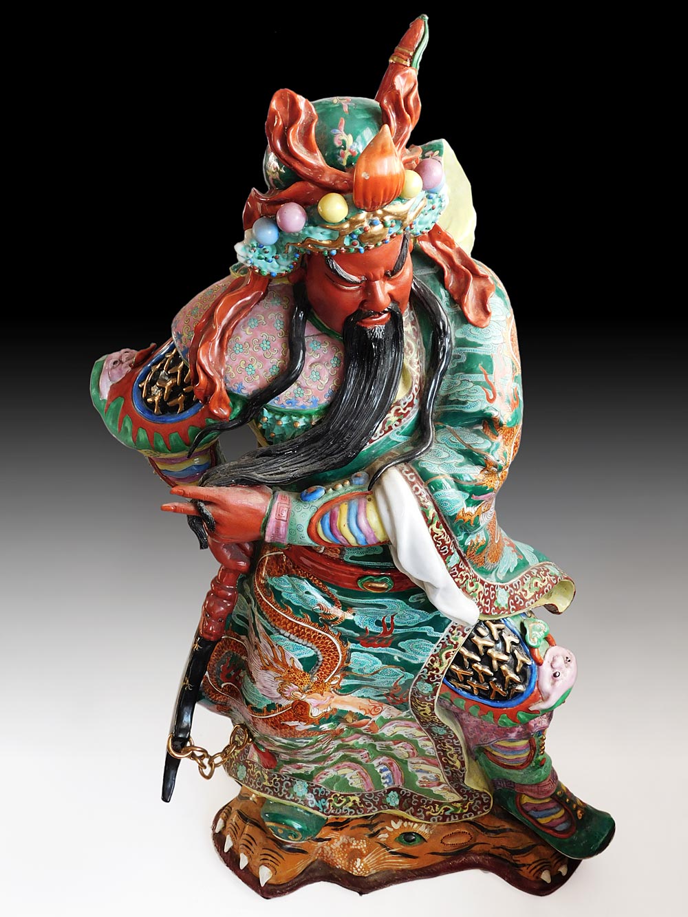 Warrior Guan Saint Statue