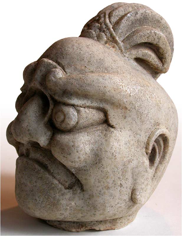 Guardian Marble Buddha Head