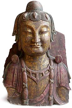 Maitreya Marble Bust