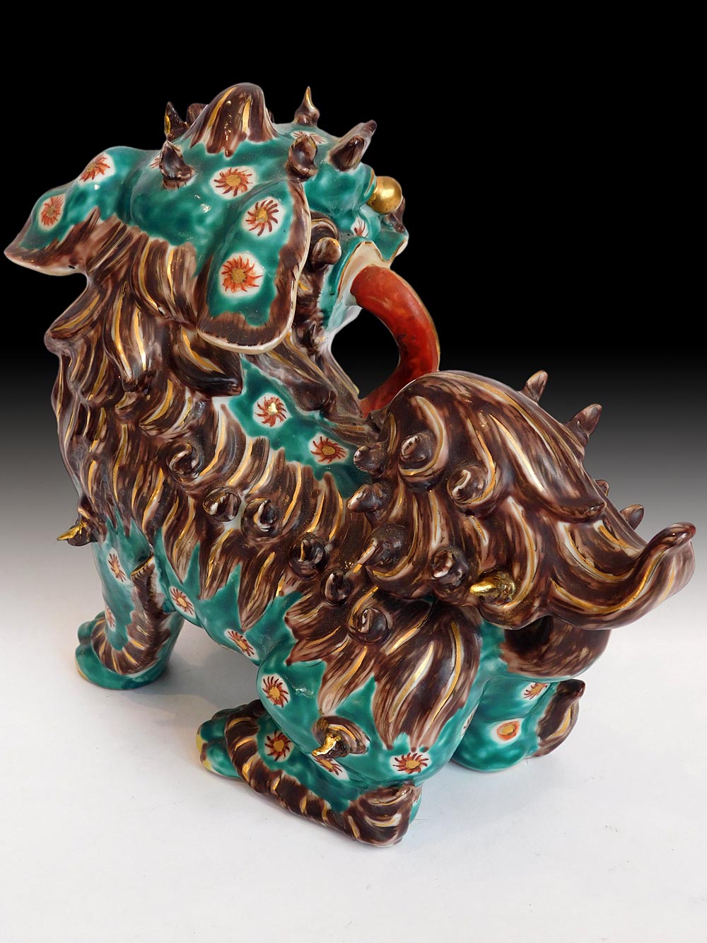 Kutani Porcelain Shishi Lions