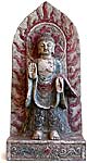 Shakyamuni Polychrome Stele