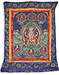 chenrizig Tibetan thangka