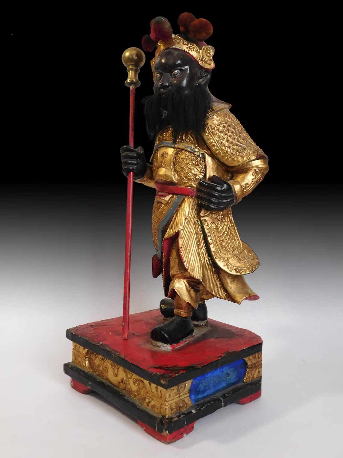 Antique Door God Statue 門神