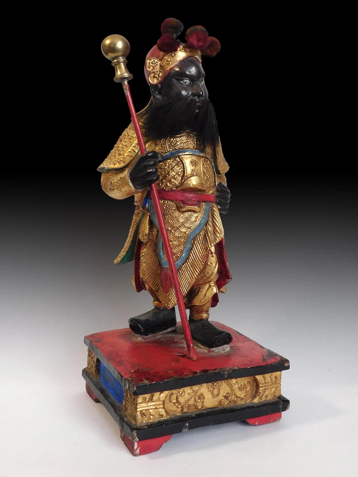 Antique Door God Statue 門神