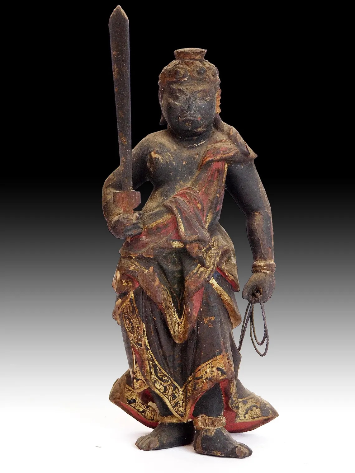 Acala Buddha Wood Shrine